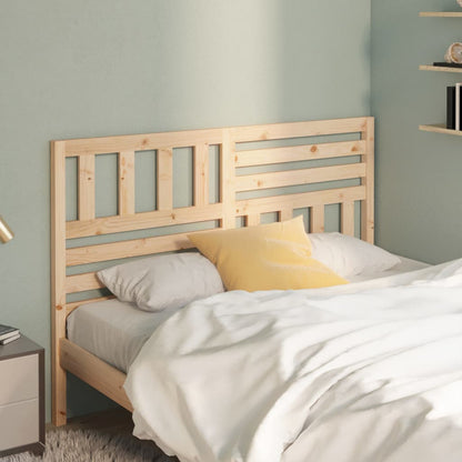 Solid Wood Pine Bed Headboard 166x4x100 cm - Stylish and Durable