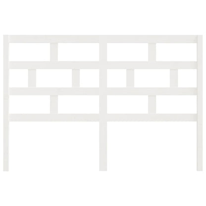Solid Pine White Headboard - 141x4x100 cm | Elegant & Durable Design