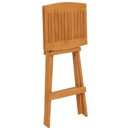 5 Piece Folding Bar Set Solid Wood Teak