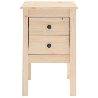 Solid Pine Bedside Cabinet 40x35x61.5 cm - Compact & Stylish
