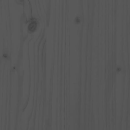 TV Cabinet Grey 110.5x35x44 cm Solid Wood Pine