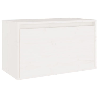 TV Cabinets 6 pcs White Solid Wood Pine