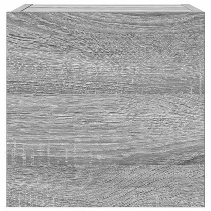 Wall Mounted TV Cabinet Grey Sonoma 30.5x30x30 cm