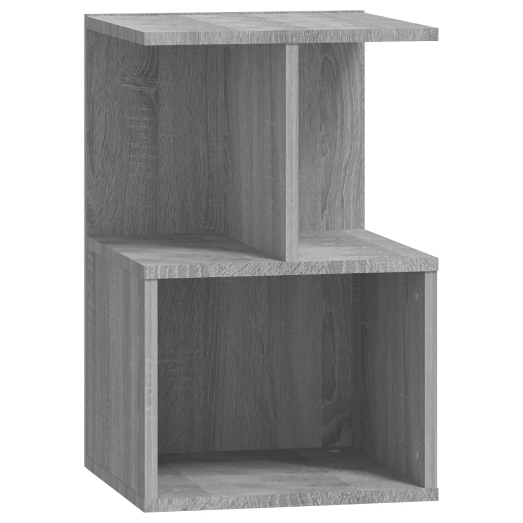 Grey Sonoma Bedside Cabinet 35x35x55 cm - Engineered Wood