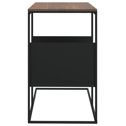 Side Table Black 55x36x59.5 cm Engineered Wood