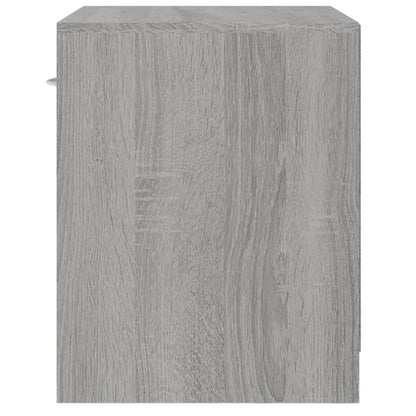 Grey Sonoma Bedside Cabinets with Drawer - Set of 2