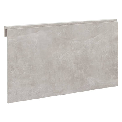 Concrete Grey Folding Wall Table 100x60x56 cm - Engineered Wood