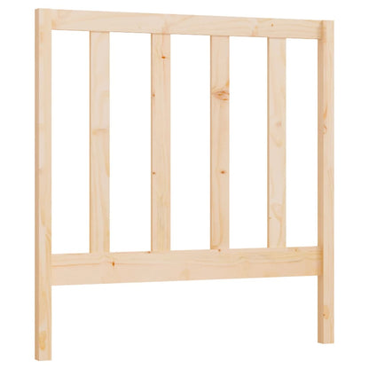 Solid Wood Pine Bed Headboard, 96x4x100 cm - Stylish & Durable