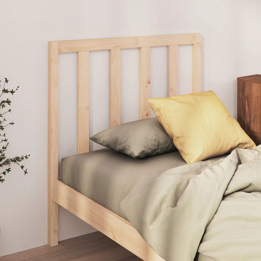 Solid Wood Pine Bed Headboard, 96x4x100 cm - Stylish & Durable