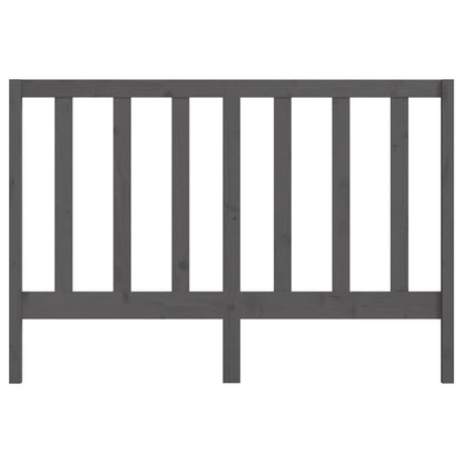 Solid Pine Grey Bed Headboard, 166x4x100 cm - Stylish Durability