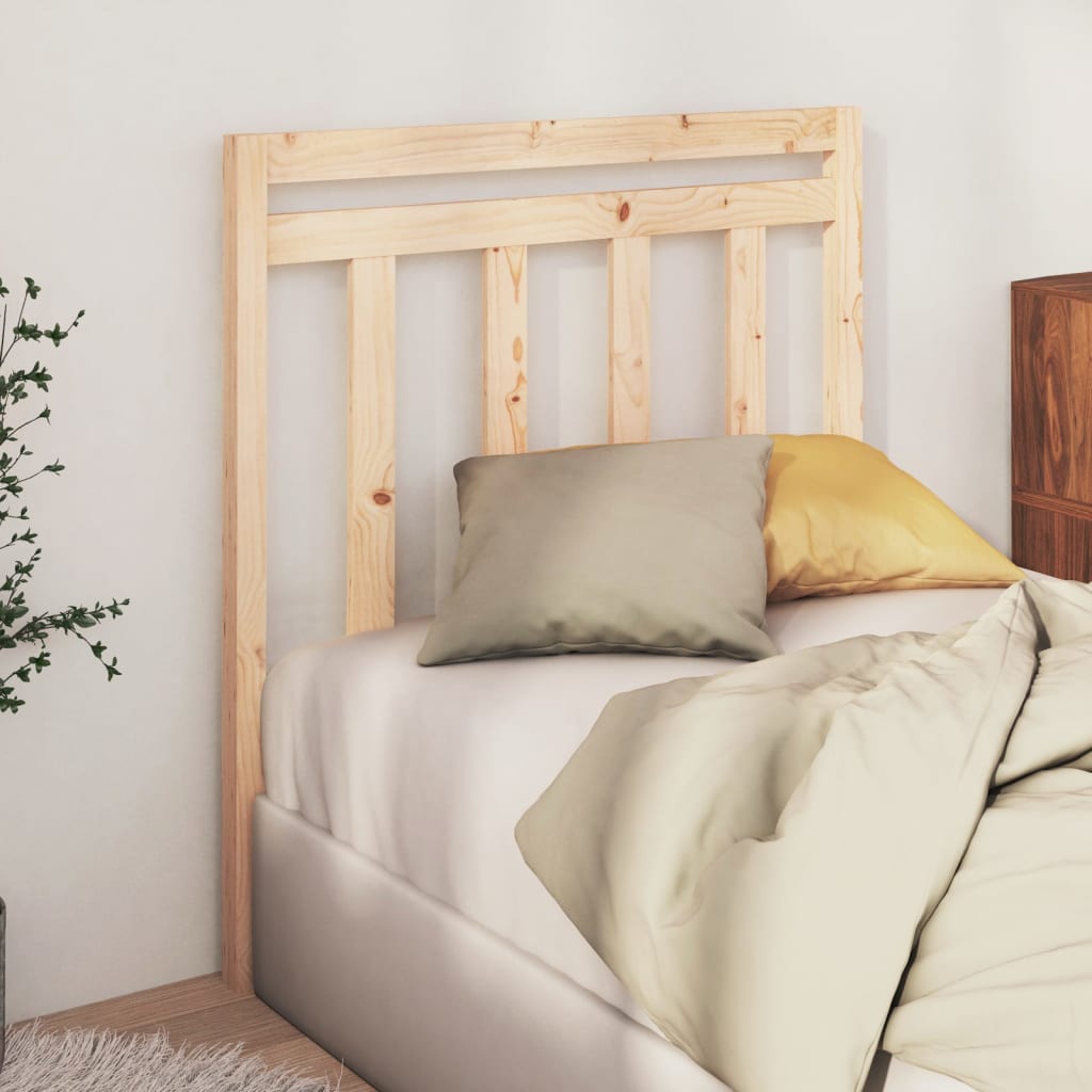 Solid Pine Headboard 96x4x100 cm - Durable, Stylish Bedroom Accent