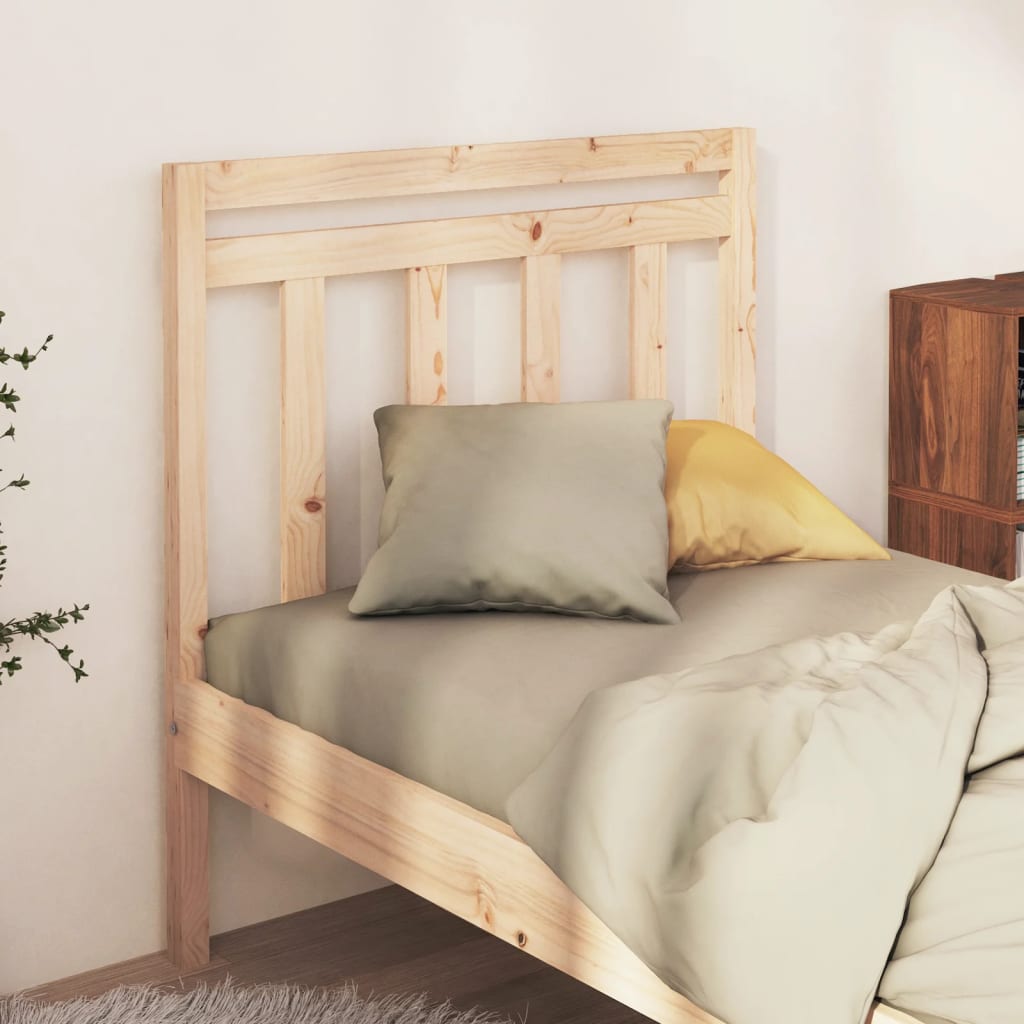 Solid Pine Headboard 96x4x100 cm - Durable, Stylish Bedroom Accent