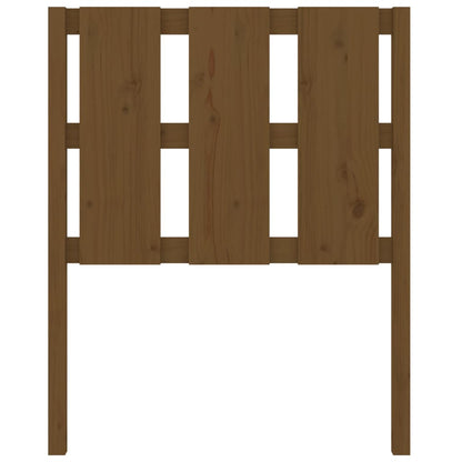 Solid Pine Headboard, Honey Brown - 80.5x4x100 cm