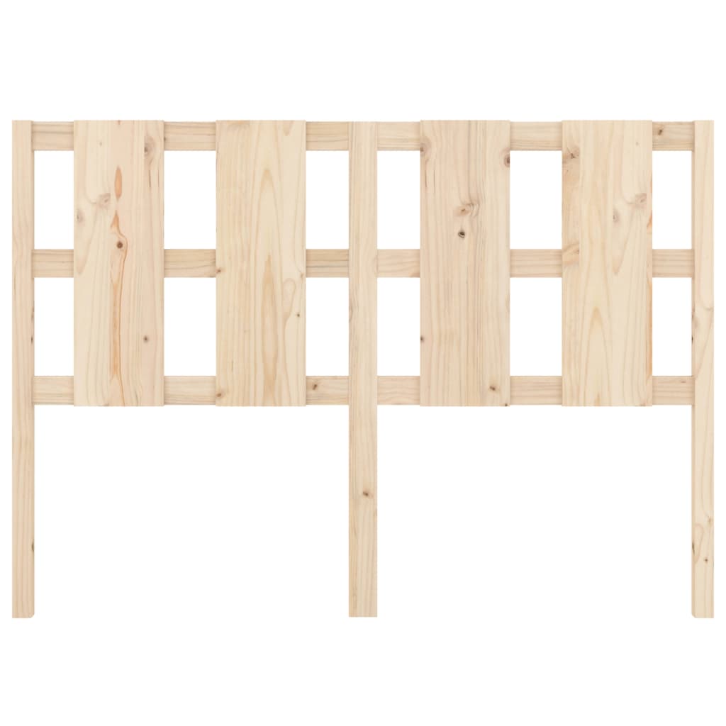 Solid Pine Wood Headboard 140.5x4x100 cm - Bedroom Elegance