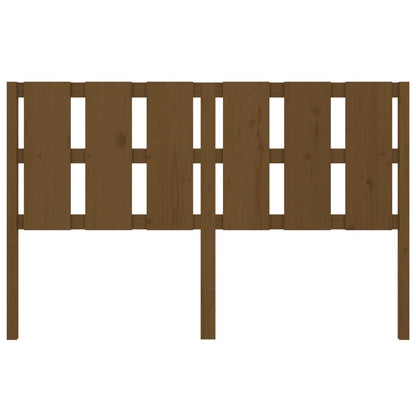 Solid Pine Wood Bed Headboard, Honey Brown, 155.5x4x100 cm