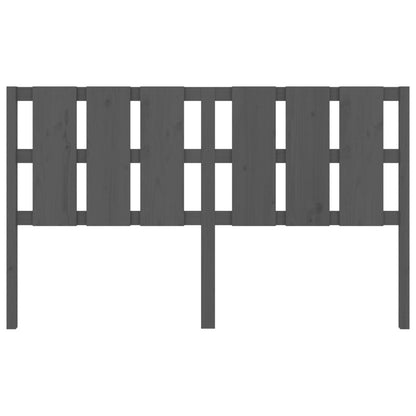 Solid Pine Grey Headboard, 165.5x4x100 cm - Stylish Bedroom Upgrade