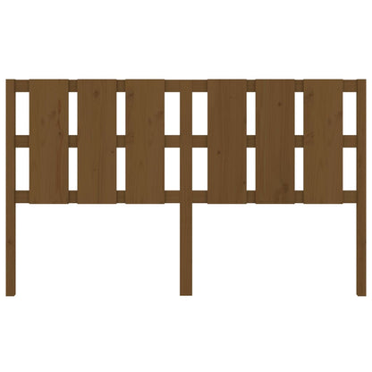 Solid Pine Wood Bed Headboard, Honey Brown, 185.5x4x100 cm
