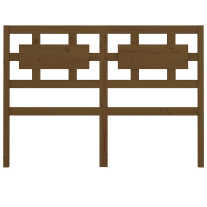 Solid Wood Pine Honey Brown Bed Headboard 205.5x4x100 cm