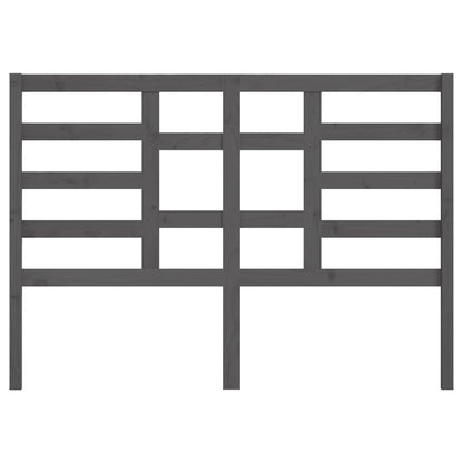 Solid Pine Grey Headboard 156x4x104 cm – Stylish & Durable