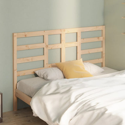 Solid Pine Wood Bed Headboard - 166x4x104 cm