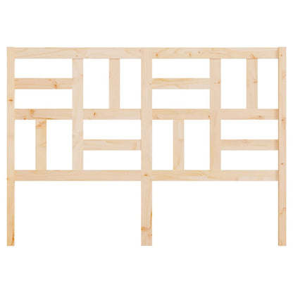 Solid Pine Wood Headboard for Beds - 141x4x104 cm Elegant Design