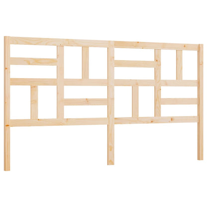 Solid Pine Wood Headboard, 186x4x104 cm - Sturdy & Stylish Design