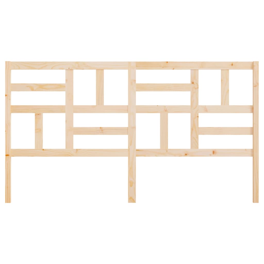 Solid Pine Wood Headboard, 186x4x104 cm - Sturdy & Stylish Design