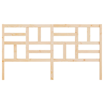 Solid Pine Wood Headboard, 186x4x104 cm - Sturdy & Stylish Design