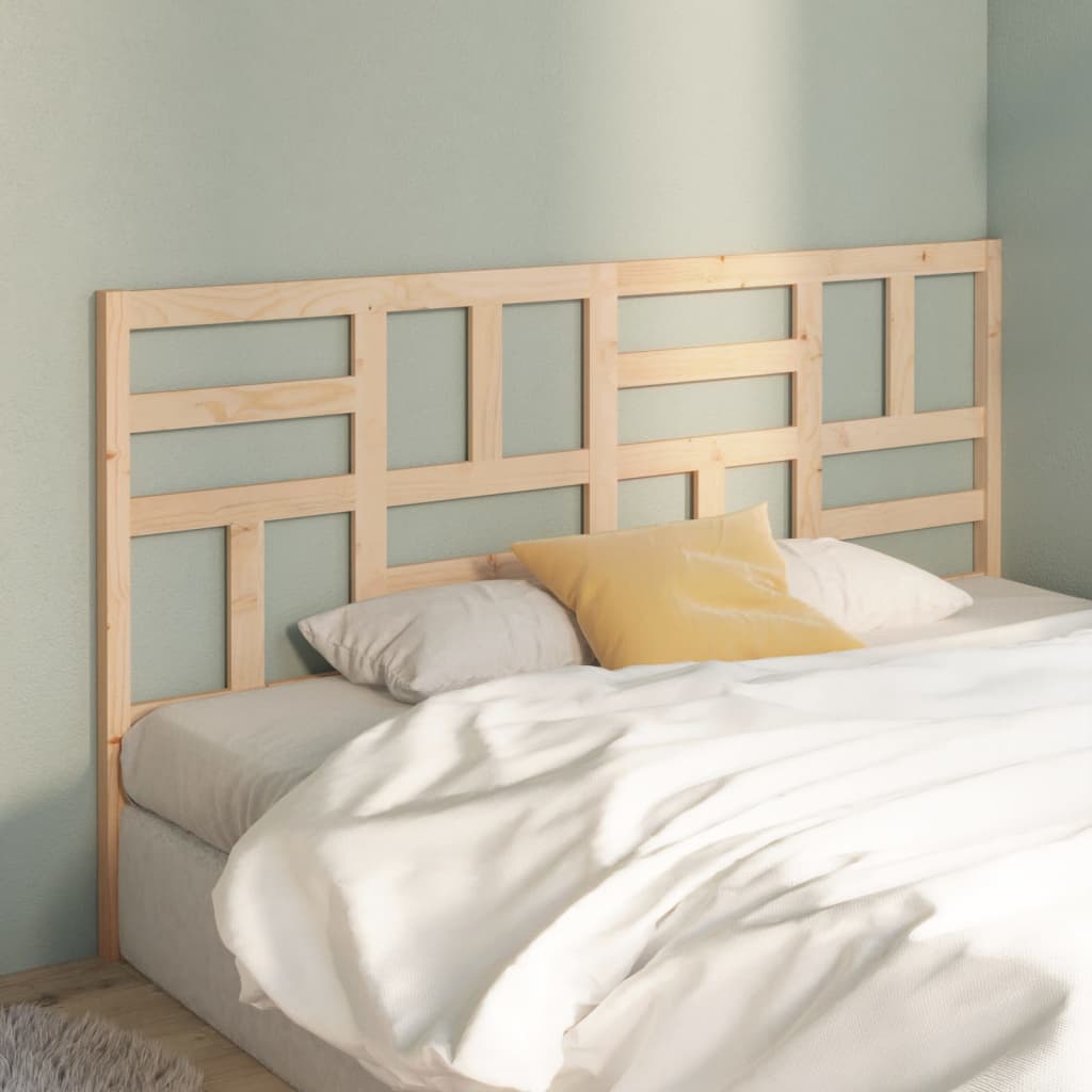 Solid Pine Wood Headboard, 186x4x104 cm - Sturdy & Stylish Design