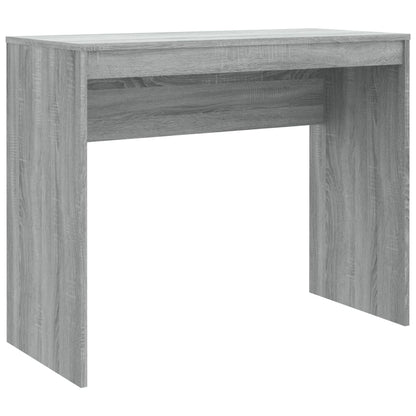 Grey Sonoma Engineered Wood Desk - 90x40x72 cm