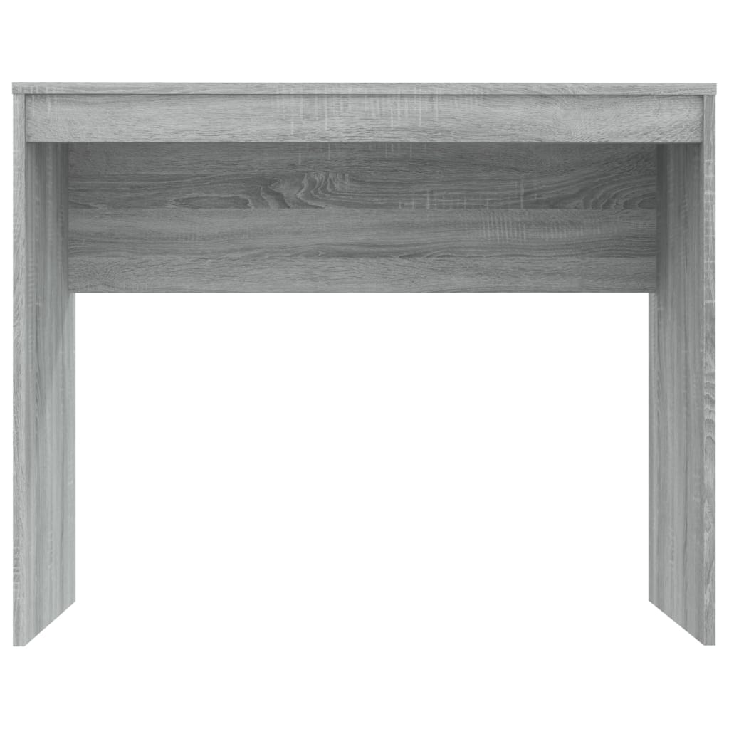 Grey Sonoma Engineered Wood Desk - 90x40x72 cm