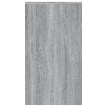 Grey Sonoma Engineered Wood Desk - 90x40x72 cm