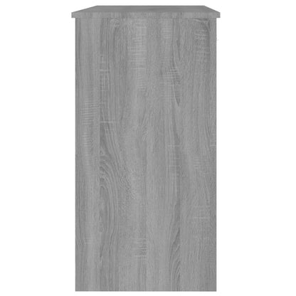 Compact Grey Desk 80x40x75 cm - Sonoma Engineered Wood