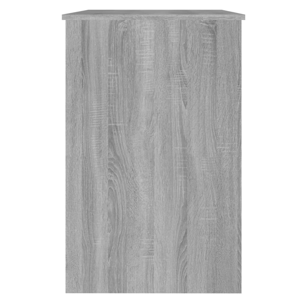 Compact Grey Sonoma Desk, Engineered Wood, 100x50x76 cm