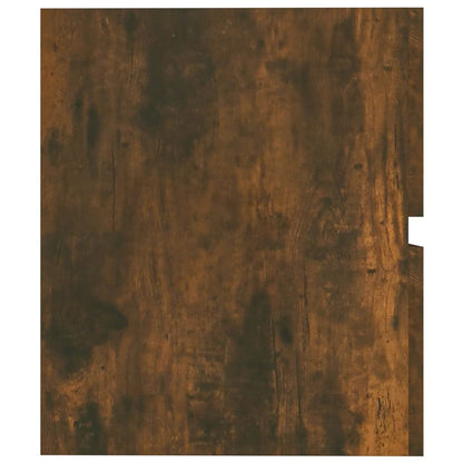 Smoked Oak Engineered Wood Sink Cabinet 41x38.5x45 cm