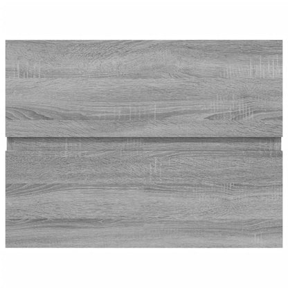 Grey Sonoma Engineered Wood Sink Cabinet - 60x38.5x45 cm