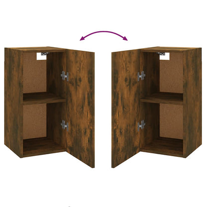 TV Cabinet Smoked Oak 30.5x30x60 cm Engineered Wood