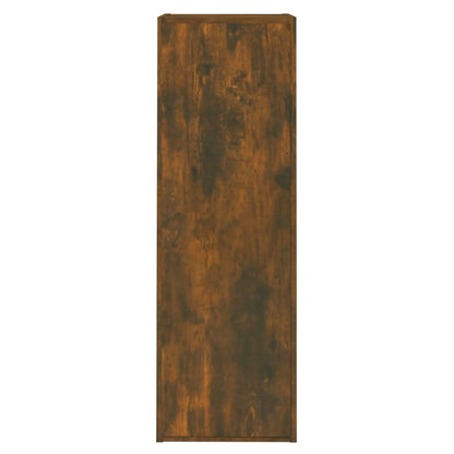 TV Cabinets 2 pcs Smoked Oak 30.5x30x90 cm Engineered Wood