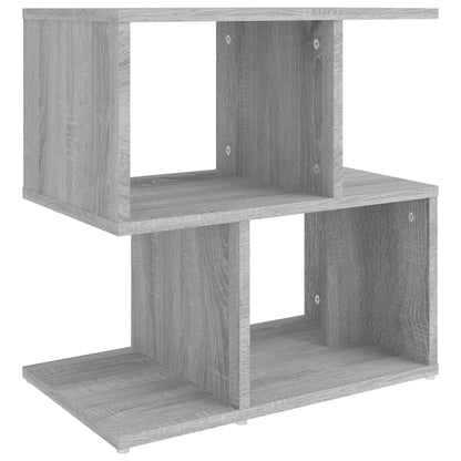 Grey Sonoma Bedside Cabinet 50x30x51.5cm - Engineered Wood