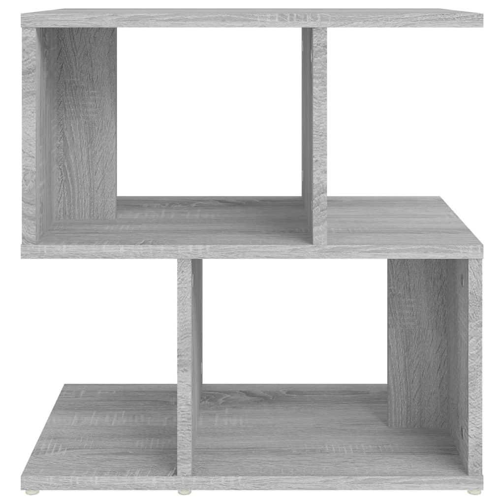Grey Sonoma Bedside Cabinet 50x30x51.5cm - Engineered Wood