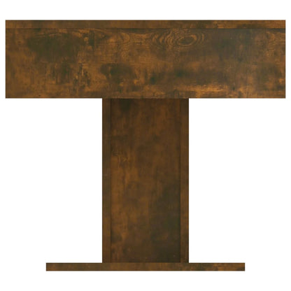 Coffee Table Smoked Oak 96x50x45 cm Engineered Wood