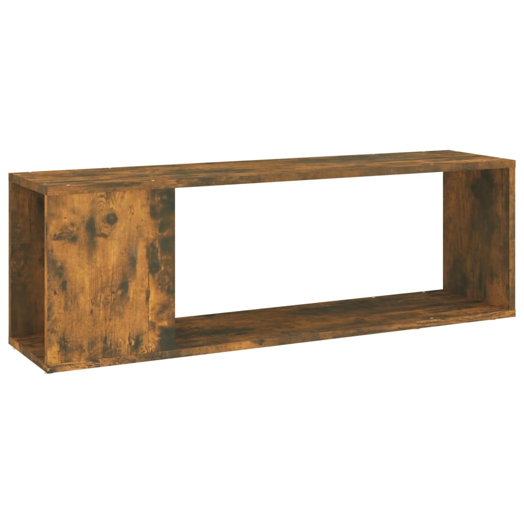 100x24x32 cm Smoked Oak TV Cabinet in Engineered Wood