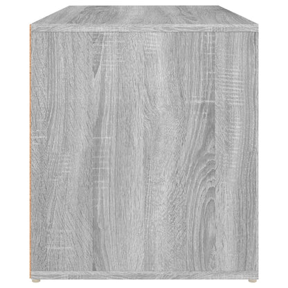 Grey Sonoma Hall Bench: 80x40x45 cm Engineered Wood