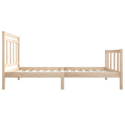 Solid Wood Bed Frame 100x200 cm - vidaXL (No Mattress)
