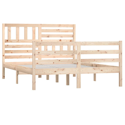 Solid Wood Bed Frame 120x200 cm - Durable, Stylish Furniture
