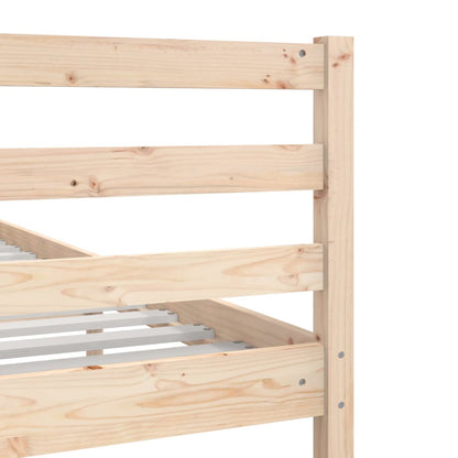 Solid Wood Bed Frame 120x200 cm - Durable, Stylish Furniture