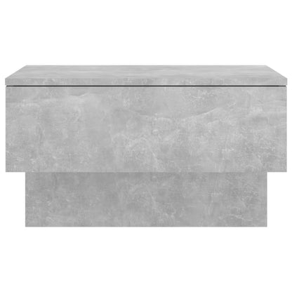 Concrete Grey Wall-Mounted Bedside Cabinet - Modern & Stylish Storage