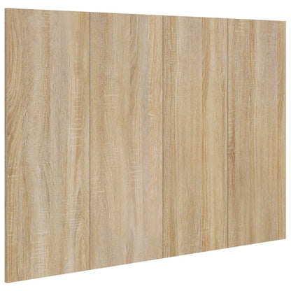 Sonoma Oak Bed Headboard 120x1.5x80 cm - Engineered Wood