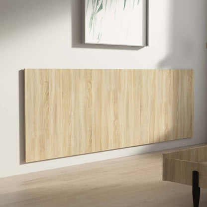 Sonoma Oak Wall Headboard 240x80cm - Engineered Wood Elegance
