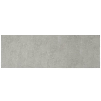 Concrete Grey Engineered Wood Wall Headboard 240x80 cm